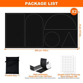 ZUNGOUMC compact travel darkroom shade for privacy on the go