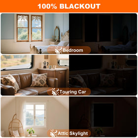 ZUNGOUMC ideal for home dorm RV skylight use and travel