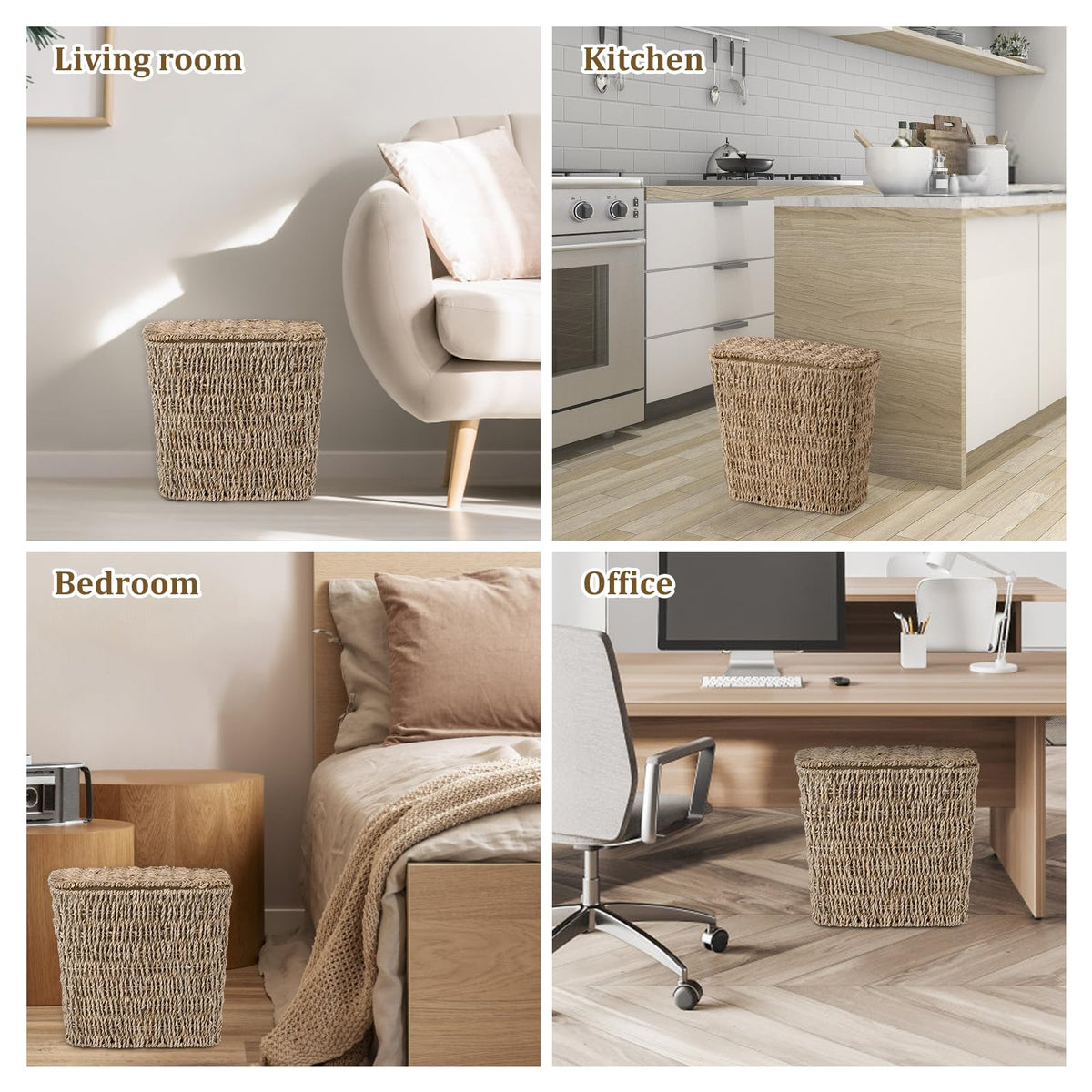 ZUNKNOD versatile bin suitable for bedroom, study, or office spaces.