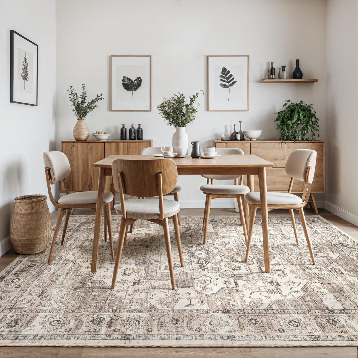 ZUNTKON large 8x10 rug designed to enhance living, dining, or office areas.