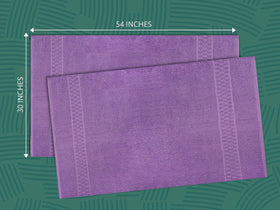 ZUPERIA color variety towels arranged in a coordinated bathroom setup.