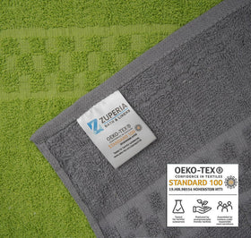 ZUPERIA 7 pack packaging ready towels in a neat set.