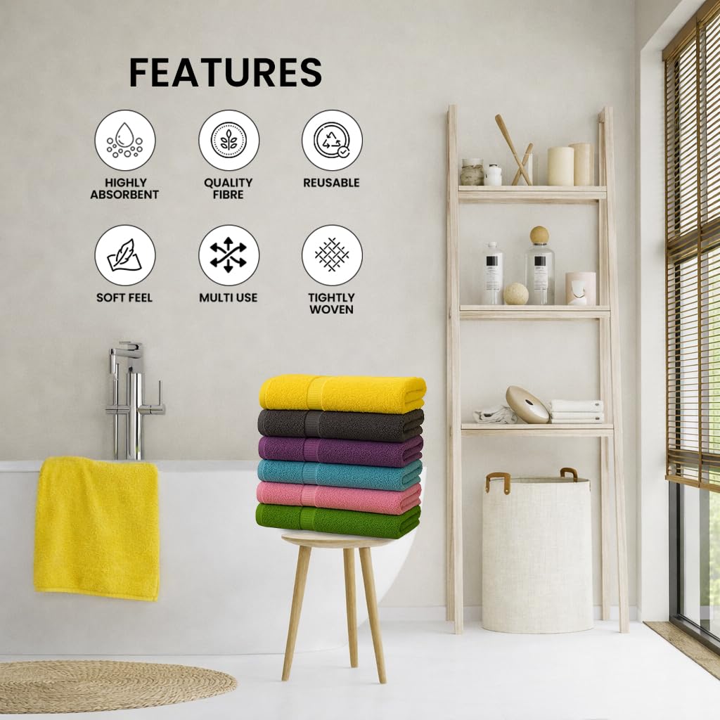 ZUPERIA Classic Bath Towel quick absorption after shower.