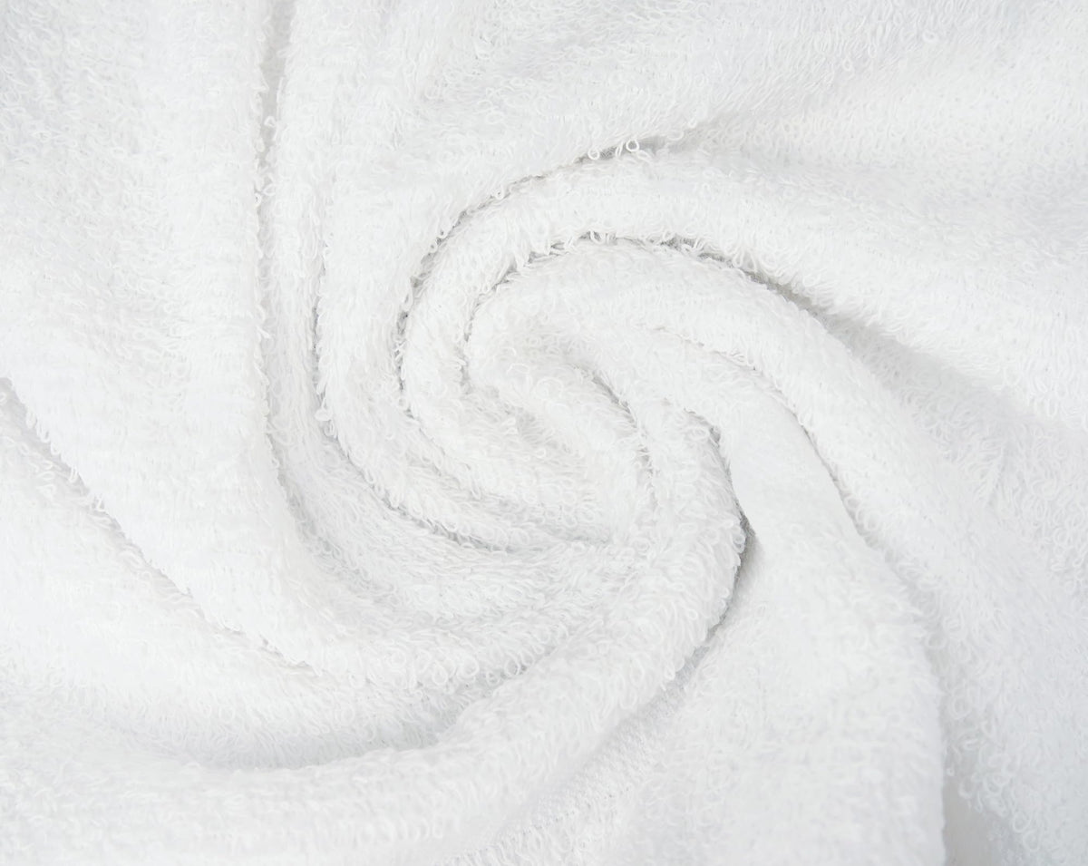 ZUPERIA classic bulk towels 20x40 absorption demo, quick-dry feel after shower.
