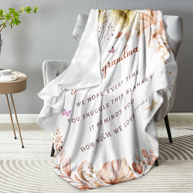 Zvzmzy Great Grandma Gifts blanket, soft, lightweight fabric ideal for curling up.