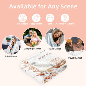 Zvzmzy Great Grandma Gifts blanket with heartfelt messages enriching everyday rituals.