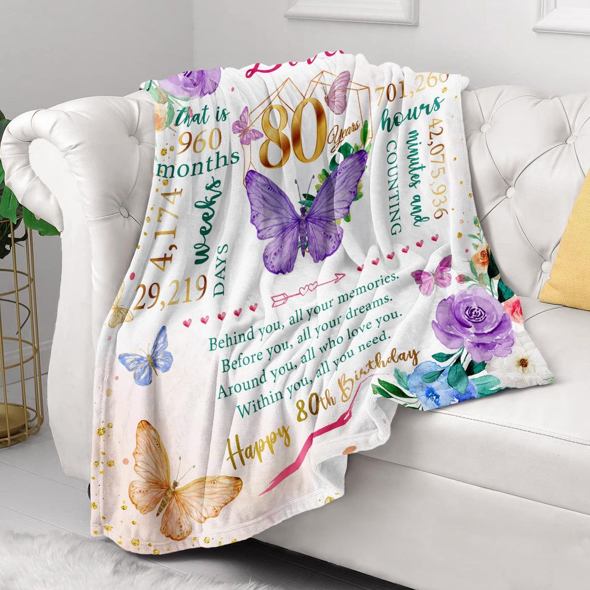 ZWERIVP machine washable blanket makes cleanups quick after gatherings.