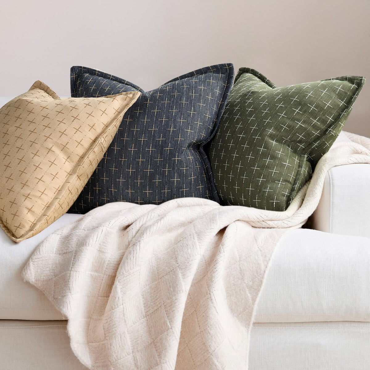 ZWJD pillow cover machine washable for effortless refresh
