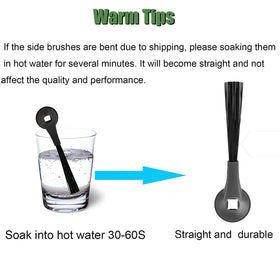 ZXHUANGOH side brushes for Shark AV2501S, reach edges for thorough debris pickup.