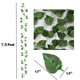 ZYIGYI bedroom ivy foliage adds natural texture to interior spaces