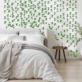 ZYIGYI ivy strands draped on a swing for versatile decor