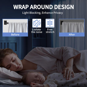 ZYRW telescopic end extensions for customizable length and easy installation.