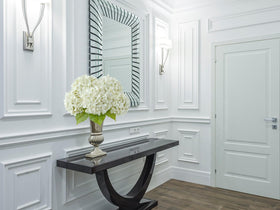 ZYTUYO ivory white hydrangea boho decor setup in living space