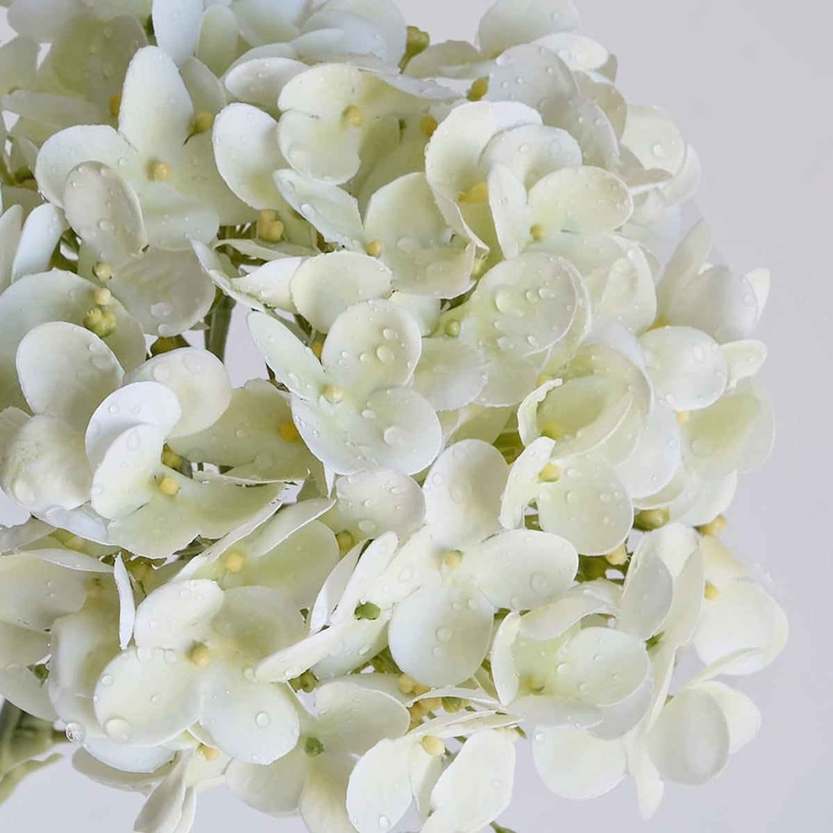 ZYTUYO ivory white hydrangea long stem in vase for tall centerpieces