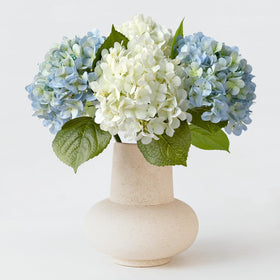 ZYTUYO white hydrangea 20in flower heads for elegant tablescapes