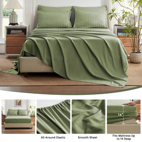Zzlpp textured seersucker design adds romantic breathable style