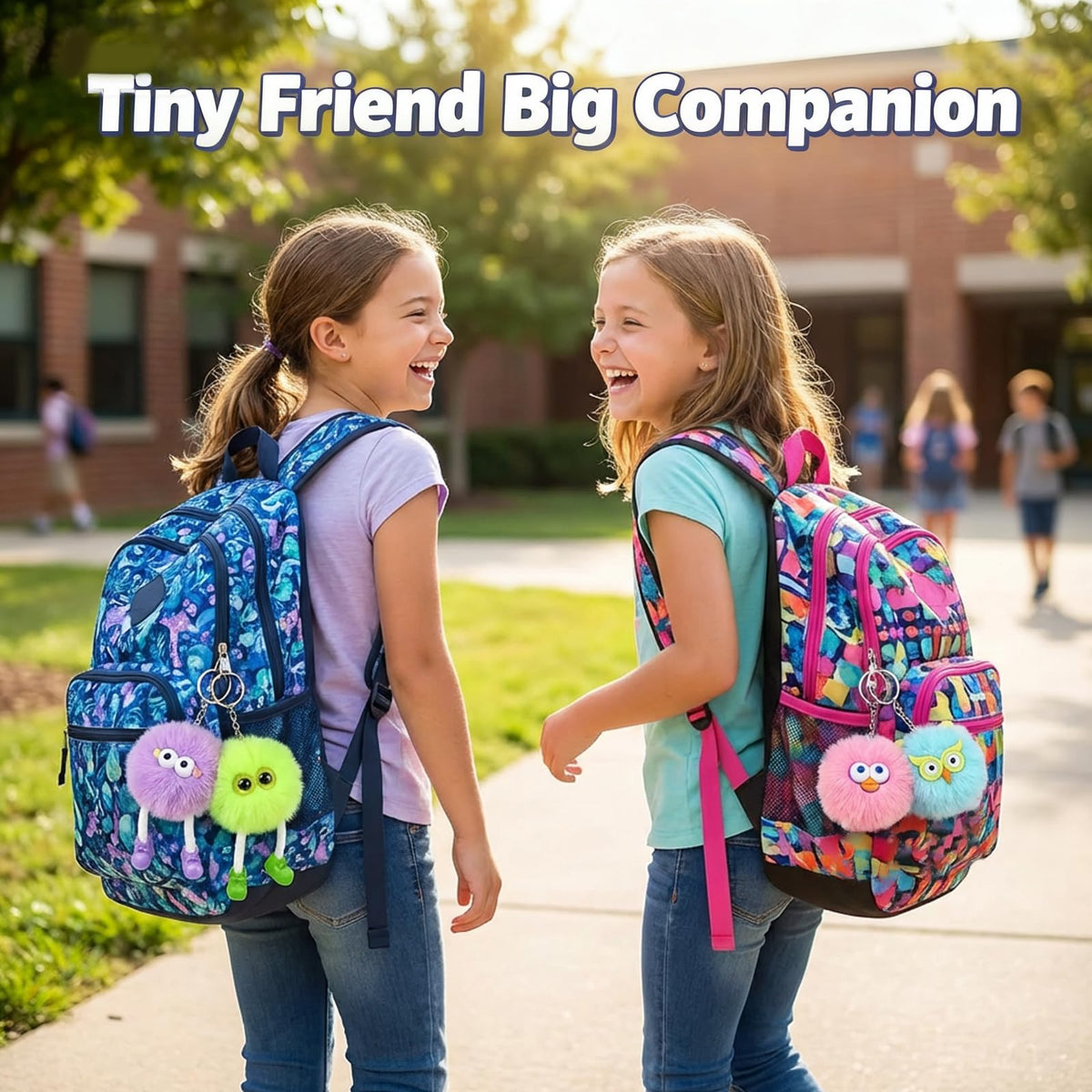 ZZLWAN plush keychains ideal as party favors and goodie bag fillers.