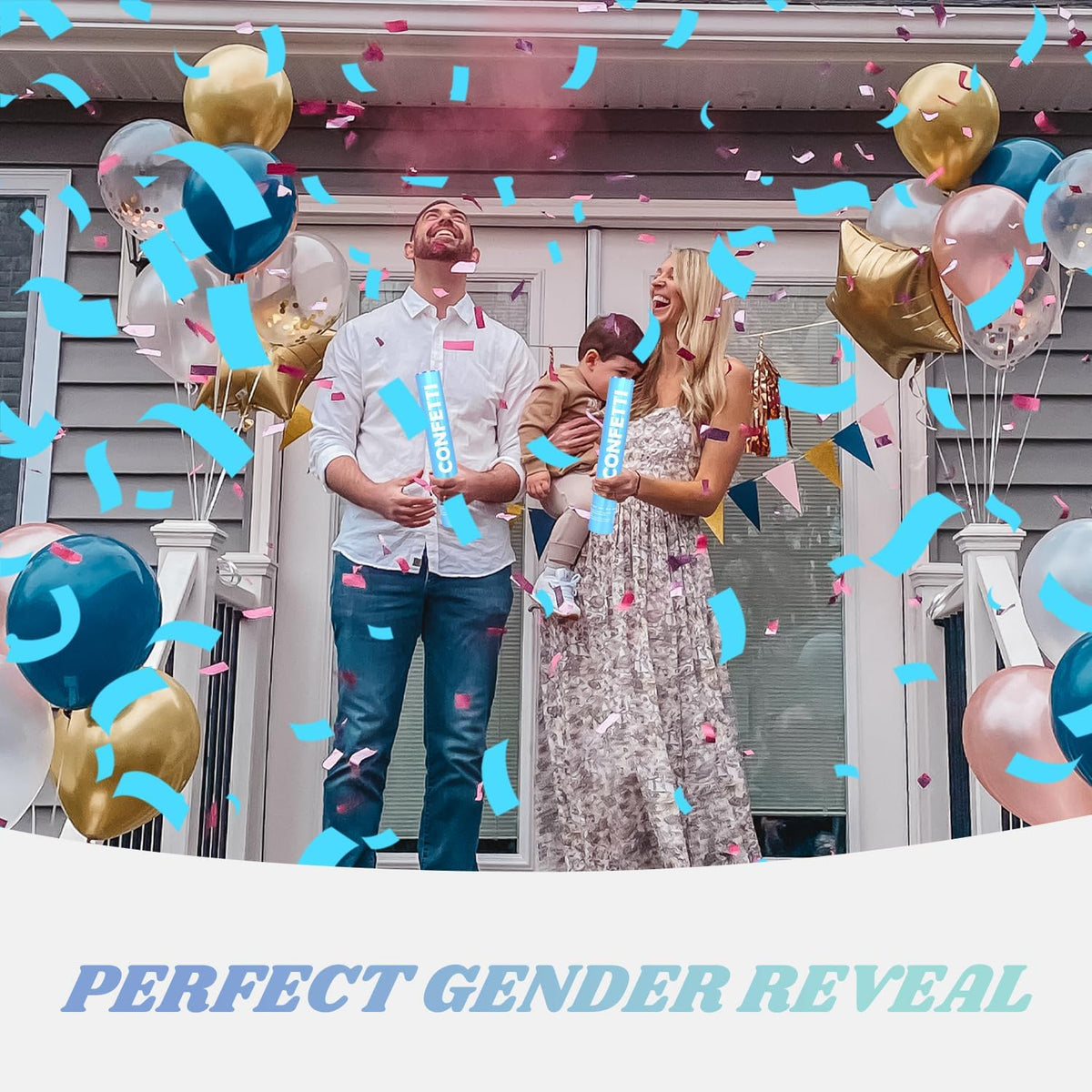 ZZPAKUE confetti cannon enhances weddings, graduations, and birthdays